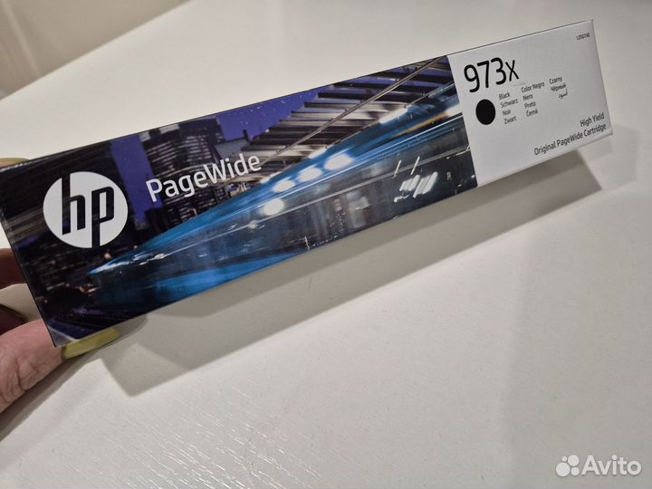 Оригинальный картридж HP PageWide 973x черный