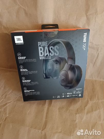 Наушники JBL Tune 720BT Black