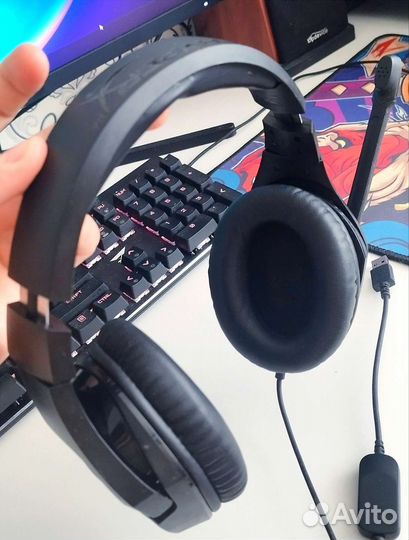 Игровые наушники HyperX cloud stinger S