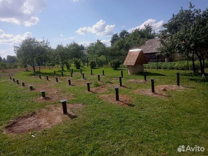 Винтовые сваи под ключ + монтаж