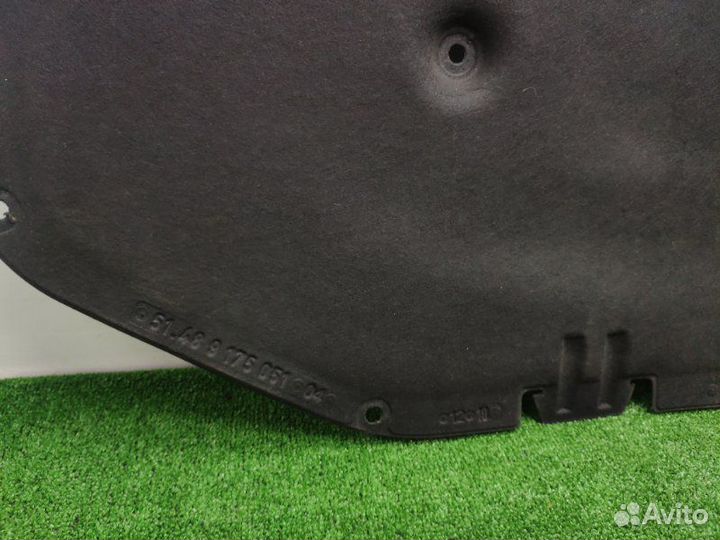 Шумоизоляция капота Bmw X3 F25 N20B20A 2012