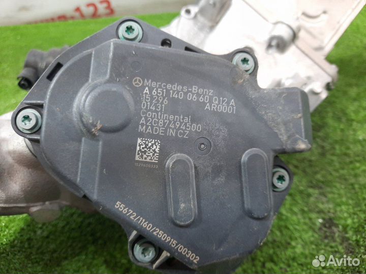 Клапан egr Mercedes C220 W205 651.921 2015