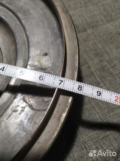 Крышка от самовара с медалями