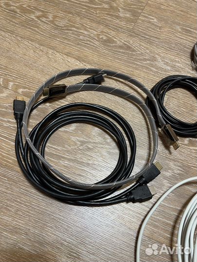 Кабели hdmi, патч-корд, SATA и др