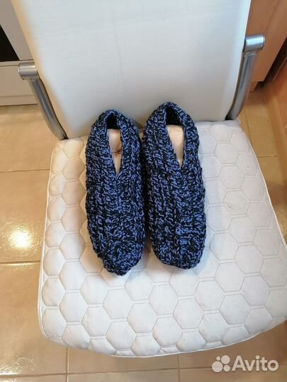 Следки мужские вязаные