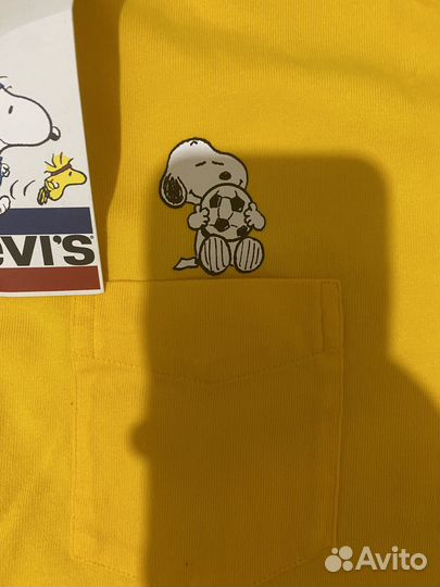 Футболка levis x peanuts