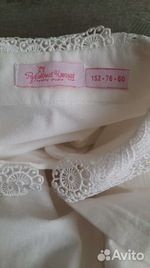 Белые блузки для школы