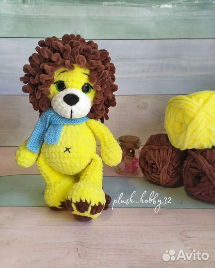 Вязаные игрушки ручной работы в наличии