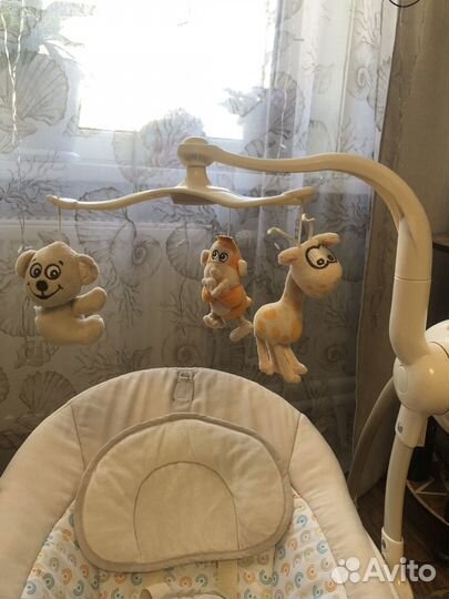 Детские электронные качели