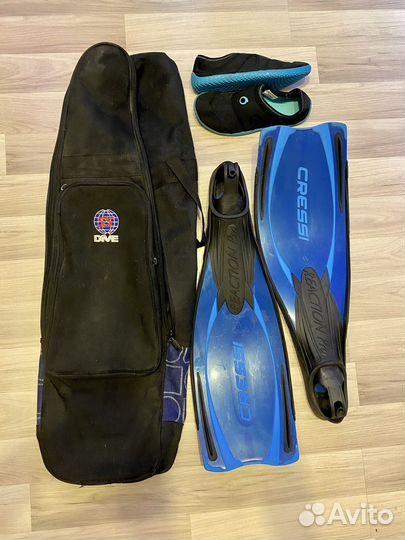 Ласты cressi reaction pro 42-43р