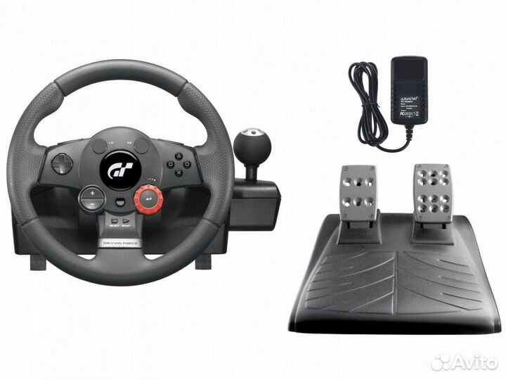 Руль logitech driving force gt
