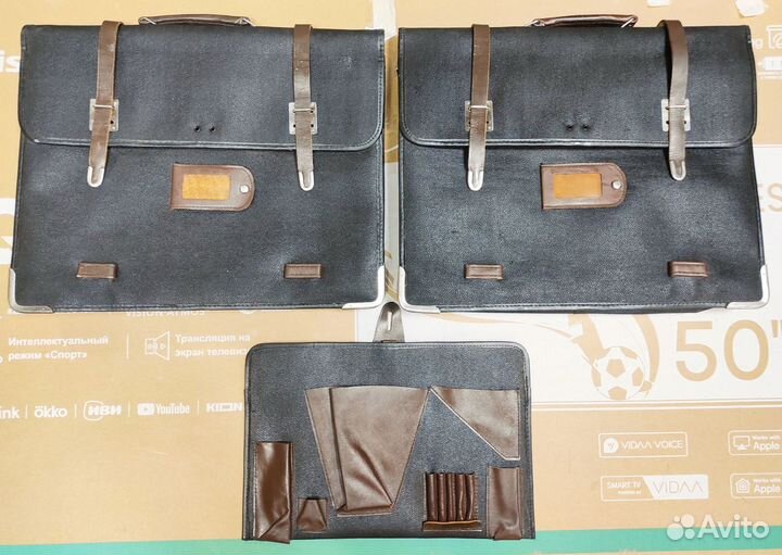 Портфель для документов - оригинал, кирза СССР