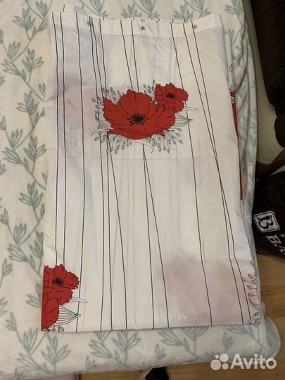 Шторы для ванной бу