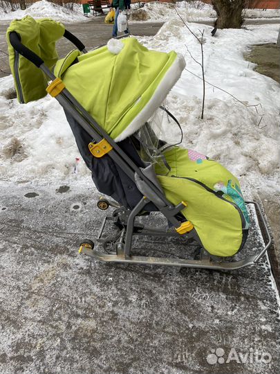 Коляска санки Nika