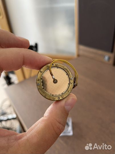 Neumann K67 (1962г) винтажный брассовый капсуль