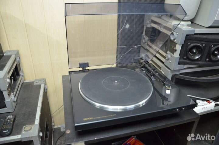 Проигрыватель винила Denon DP-300F с фоно