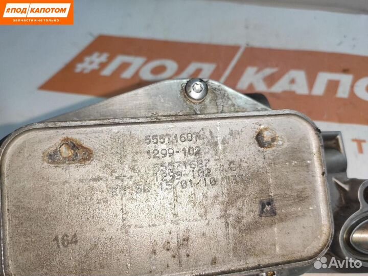 Теплообменник масляного фильтра Chevrolet Cruze