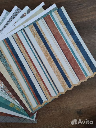 Набор бумаги для скрапбукинга (мужская)