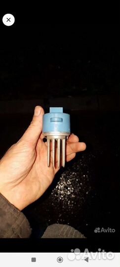 Резистор вентилятора toureg, q7