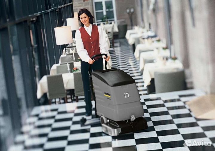 Аренда поломоечных машины