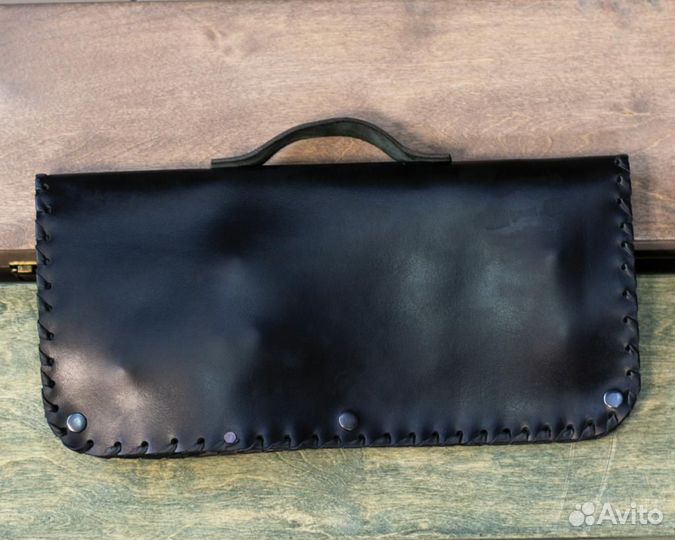 Набор Нож Топор Сумка натуральная кожа