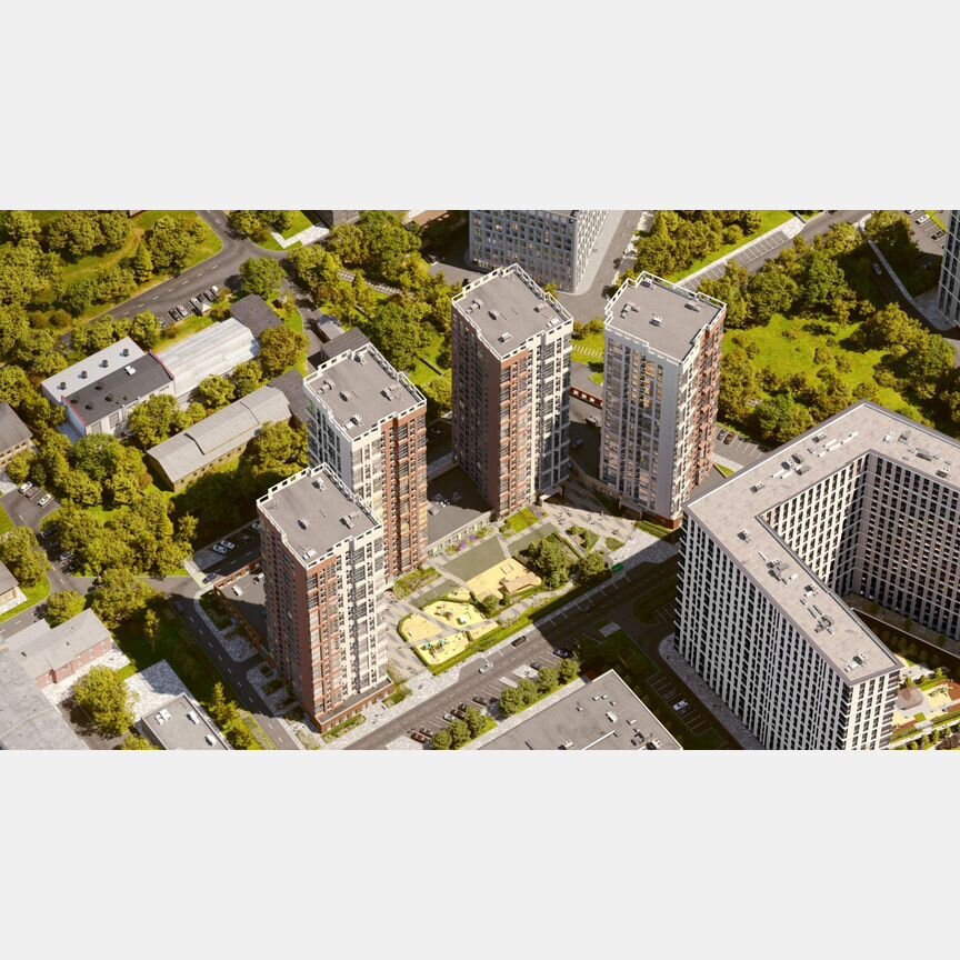 2-к. квартира, 62,2 м², 21/25 эт.