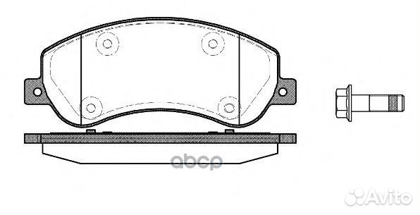 1250 00 GDB17241250 02 2H0698151 колодки