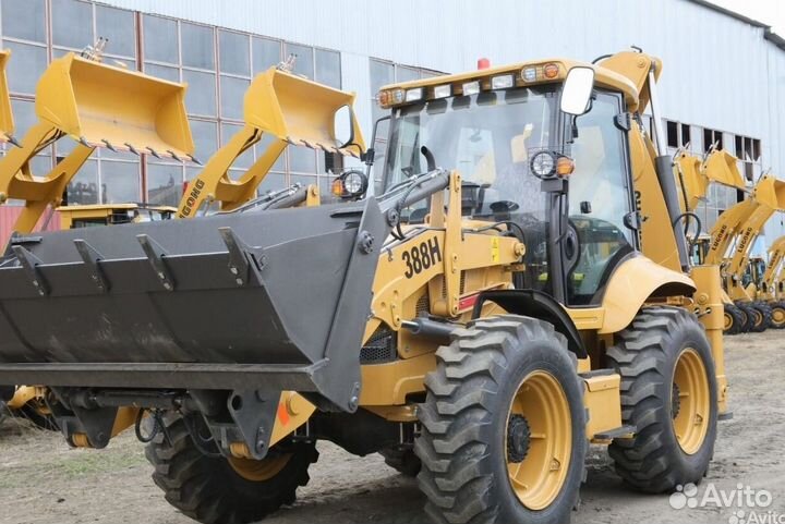 Экскаватор-погрузчик Shanmon 388H, 2023