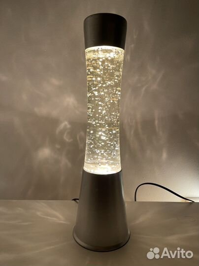 Лава лампа с блестками