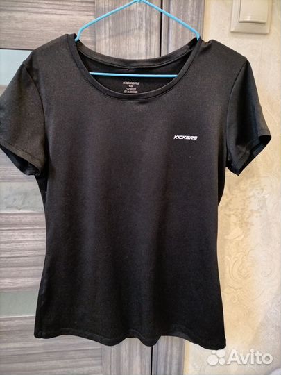 Футболка женская kickers, для занятия спортом
