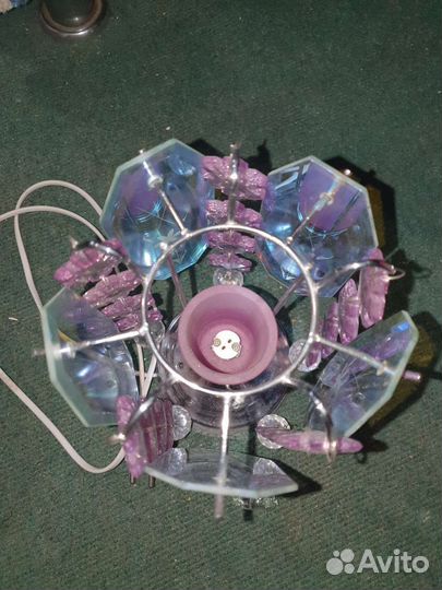 Светильник стеклянный