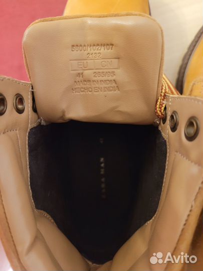 Zara ботинки мужские 41 размер