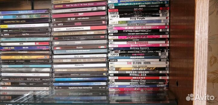 MP3 и CD. список прилагается.Фото вышлю
