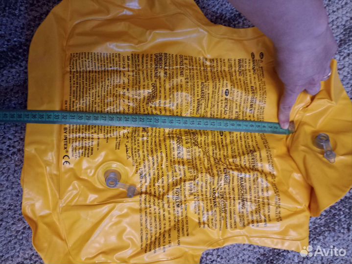 Жилет надувной для купания детский intex step 2