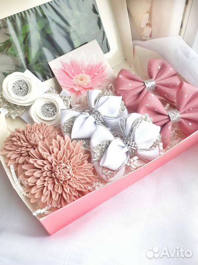 Бантики для девочки (подарочный наборчик)