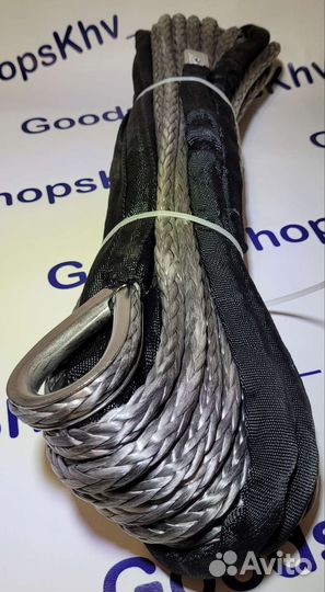 Трос синтетический кевларовый для лебёдок 10мм-25м