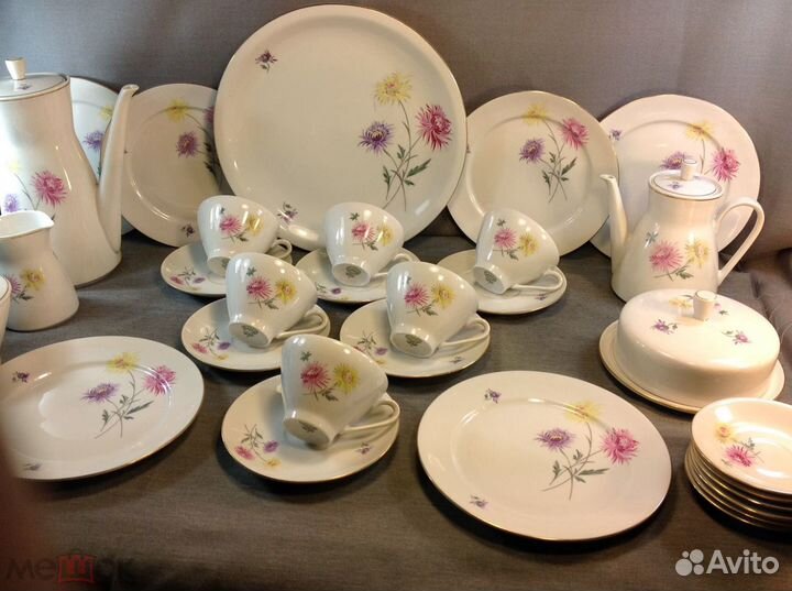 Чайный сервиз, 12 персон, Германия, 1968 г (новый)