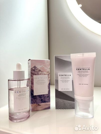 Skin 1004 spf крем + сыворотка