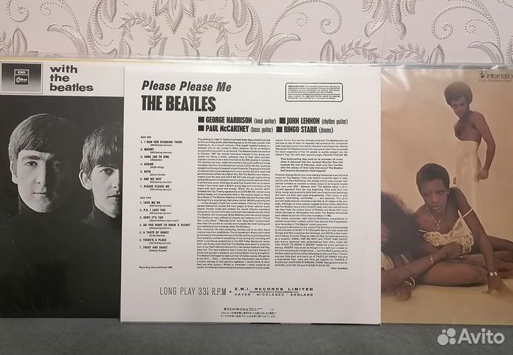 Lp The Beatles Please Please Me 1963 EMI Japan Min
