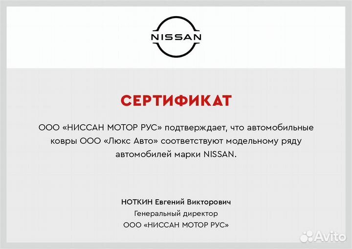 3D Коврики Nissan Pathfinder Высокие Борта Экокожа