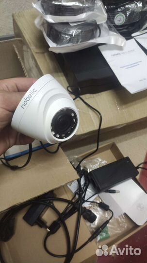 Комплект видеонаблюдения 4 камеры