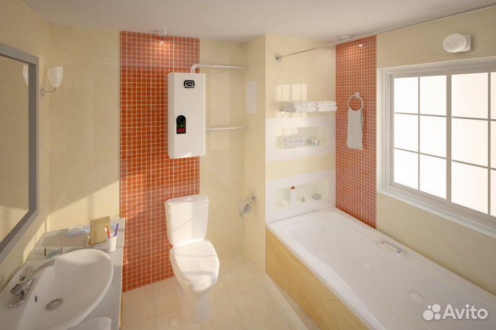 Отопительный котел Спутник-6 белый