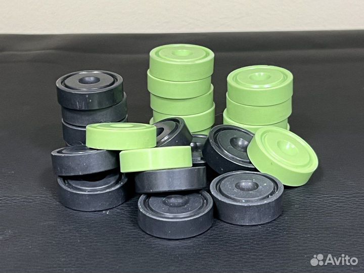 Шашки фишки старинные тяжёлые 1950-е года