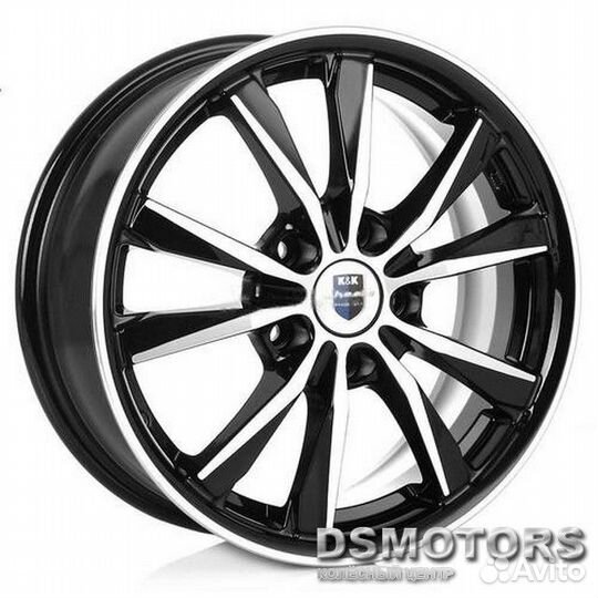 Диски Спайдер 6.5/16 5x100 ET38 d57.1 алмаз чёрный