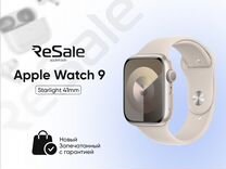 Apple Watch 9 41mm Starlight Новые