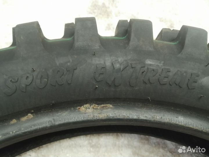 Продам комплект мото резины 90/90 —21 и 120/90-18