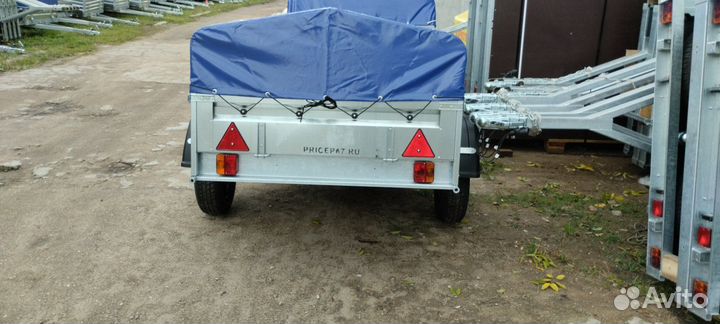 Прицеп 2х1,3 низкий борт