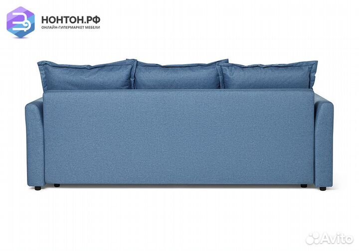 Диван еврокнижка Монца синий