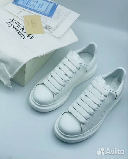 Кроссовки alexander mcqueen White