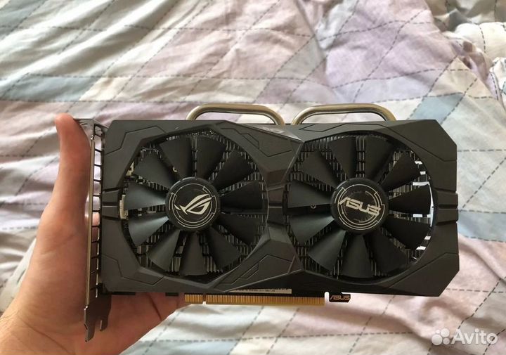 Видеокарта asus AMD Radeon RX 460 strix 4 GB